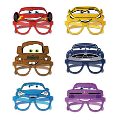 We1Fit race car paper eyeglasses pack for party favors
