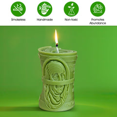Handcrafted non-toxic eco-friendly candle by The Wealth Wick