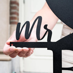 Weather resistant powder coated finish on steel sign