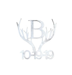 Wedding Branding Iron antler design branding tool