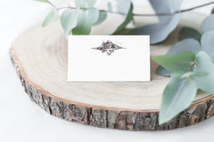 Printed on 100lb Smooth White Uncoated Cardstock