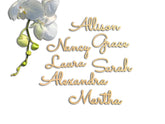 Wedding place cards Baltic Birch plywood material