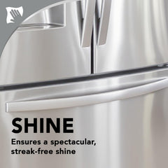 Weiman appliance stainless steel cleaner safe for kitchens and grills