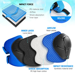 Elbow pads for kids Wemfg protective gear set