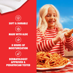 Hypoallergenic Wet Ones wipes with aloe