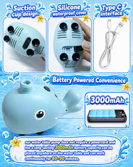 Whale-shaped design water table pump for kids