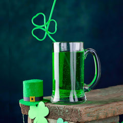 10.6 x 0.2 inch Whaline green straw for mason jars