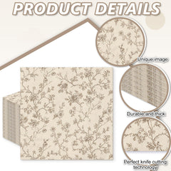2-ply thick paper napkins farmhouse tableware