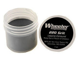 Wheeler bore lapping compound 220 grit 1 oz jar