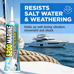 permanent bond seal on boat deck fittings