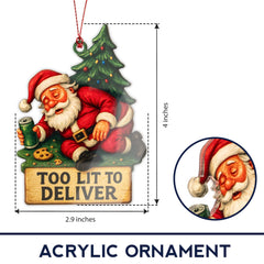 White Elephant ornament on display