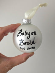 White Gift Box included with ornament for gifting