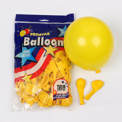 White latex balloons in 10 inch and 5 inch sizes