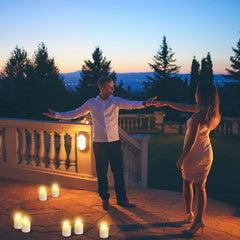 Unscented handpoured pillar candles for weddings and home decoration