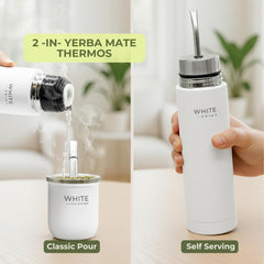 WHITE Prime Mate Listo Automate bombilla lid