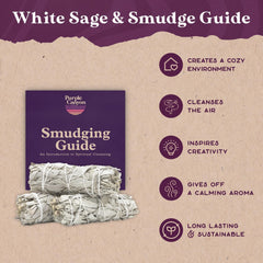 Sustainably sourced white sage from eco friendly farms