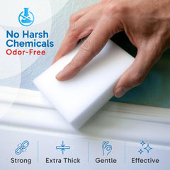 Multi purpose sponge eraser being used in kitchen