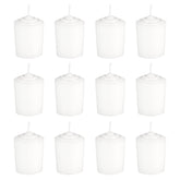 White unscented 15 Hours Votive Candles image 1