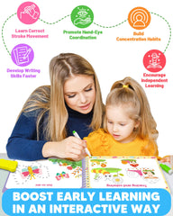 Includes 8 colorful dry erase markers and whiteboard eraser included