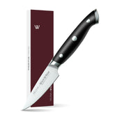 WICKWILLOW 3.5 inch paring knife full tang ergonomic handle