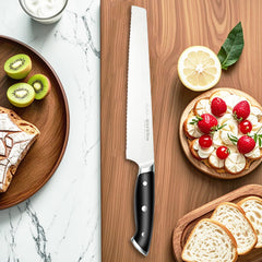 WICKWILLOW gift box packaging for bread knife Velina series