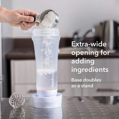 Dispenser with detachable bottom and wide aperture