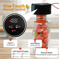 Wide mouth mason jar lids set