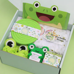 Wideal handmade gift set for women brown box packaging