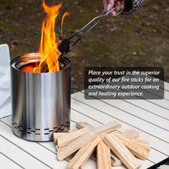 4 inch WiFER pine firewood sticks for indoor and outdoor use