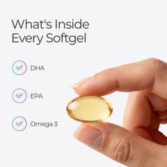 Non GMO omega-3 fish oil Livingood Daily 60 softgels