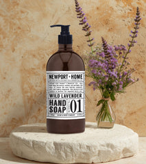 Newport Home Hand Soap Wild Lavender 21.5 oz bottle