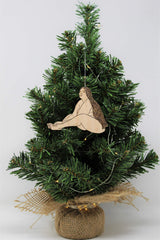 Giftable and collectible Christmas ornament for trees desks