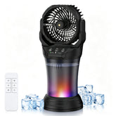 Wilody Misting Fan portable camping fan with remote control