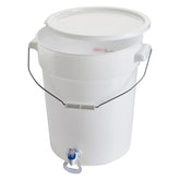 Winco Beverage Dispenser PBDW-22 6 Gallon White