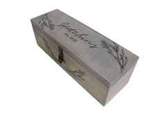 Wine Box with Lock handcrafted in California woodshop