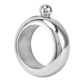Wine Flask Gift stainless steel bracelet flask outer diameter 100mm