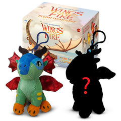 Wings of Fire official plush dangler 2-pack Glory and surprise dragon