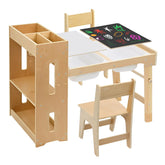 wingyz sensory table and chairs toddler set with storage cabinet