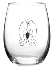 Clear rectangular modern cartoon style Pooh glasses