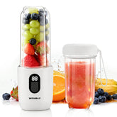 WISHBAY portable blender front view with 16 blades