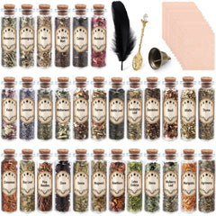 Witchcraft Supplies Herbs dried herbs in jars