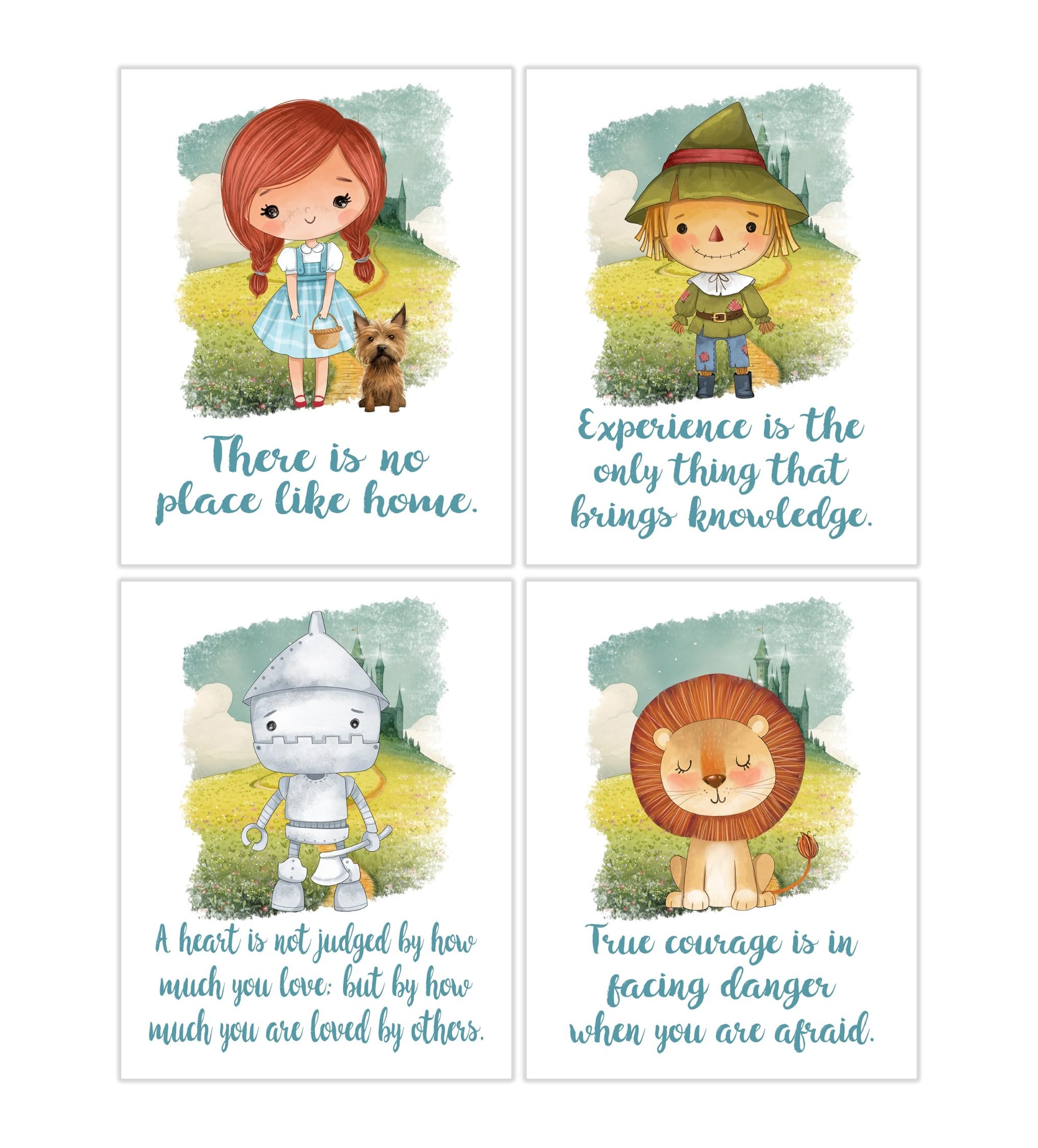 Wizard of Oz Dorothy watercolor print unframed