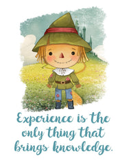 Wizard of Oz Tin Man watercolor print unframed