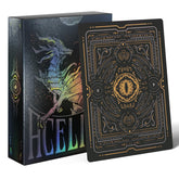 WJPC dragon black playing cards deck