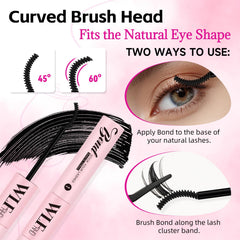 Lash bond and seal tubes with remover in kit