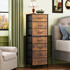 WLIVE 7-drawer fabric dresser for closet storage tower
