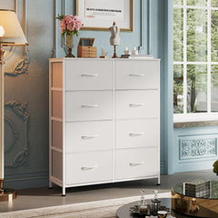 Tall chest of drawers design with caster wheels in WLIVE line