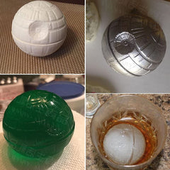 Ice ball size 2.4 inches from WllRun mold