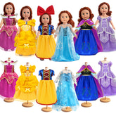 WONDOLL American 18 inch doll clothes six-piece set front view