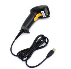 WoneNice USB laser barcode scanner black